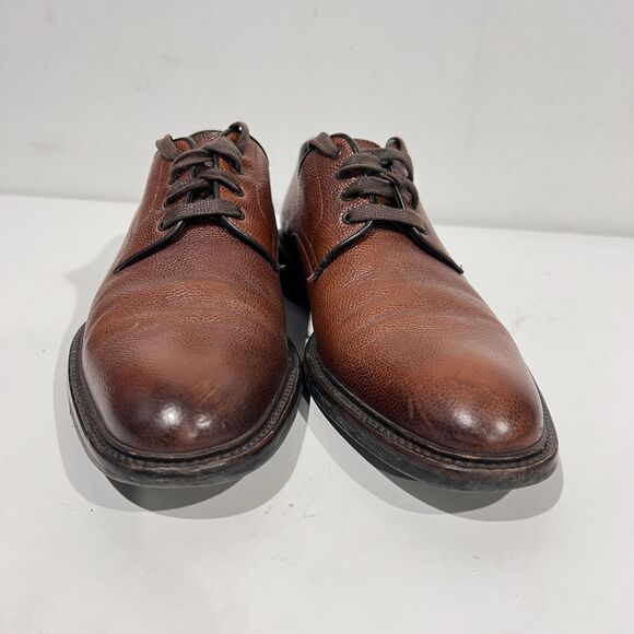 To Boot New York Adam Derrick Mens 10 Shoes Brown Leather Lace Up Oxford 1382 - Picture 6 of 13